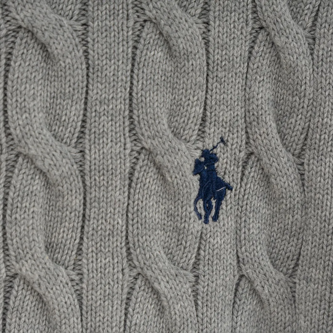 P290 top version (different currencies) You can scan the code to enter the official website. Style: Ralph Lauren POLO Ralph Lauren small label embroidered knitted cardigan jacket. Color: Picture color. Size: S-XL. Fabric: pure cotton. Accessories: full set of customized accessories. No gender distinction. Same style for men and women.